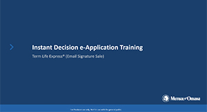 TLE Automated Underwriting Training Video - Email Signature Method