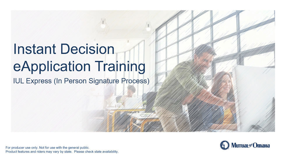 IULE e-App Training Video - In-Person Signature Process